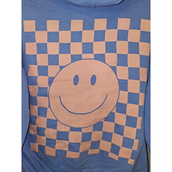 NEW! Girl's Grayson Threads Take It Easy Blue & Pink Hooded Sweatshirt, Size M - Picture 6 of 10